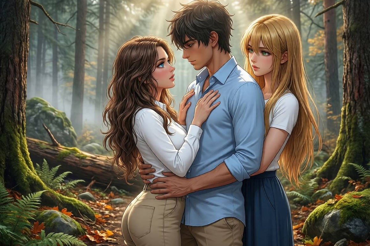 Пример NSFW-иллюстрации из бота